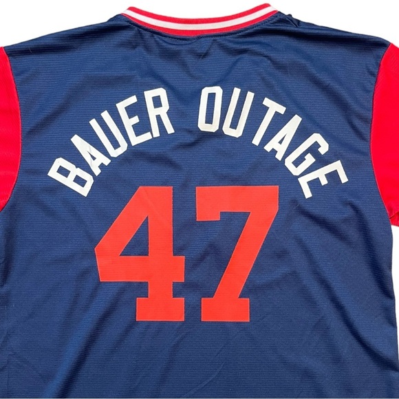 Bauer Outage Indians Jersey - Picture 6 of 7